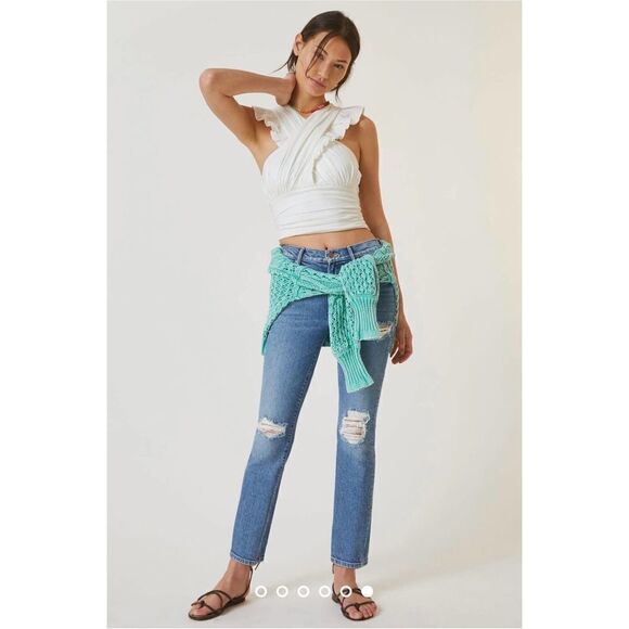 MOTHER The Insider Mid-Rise Ankle Jeans 26” - Picture 6 of 10